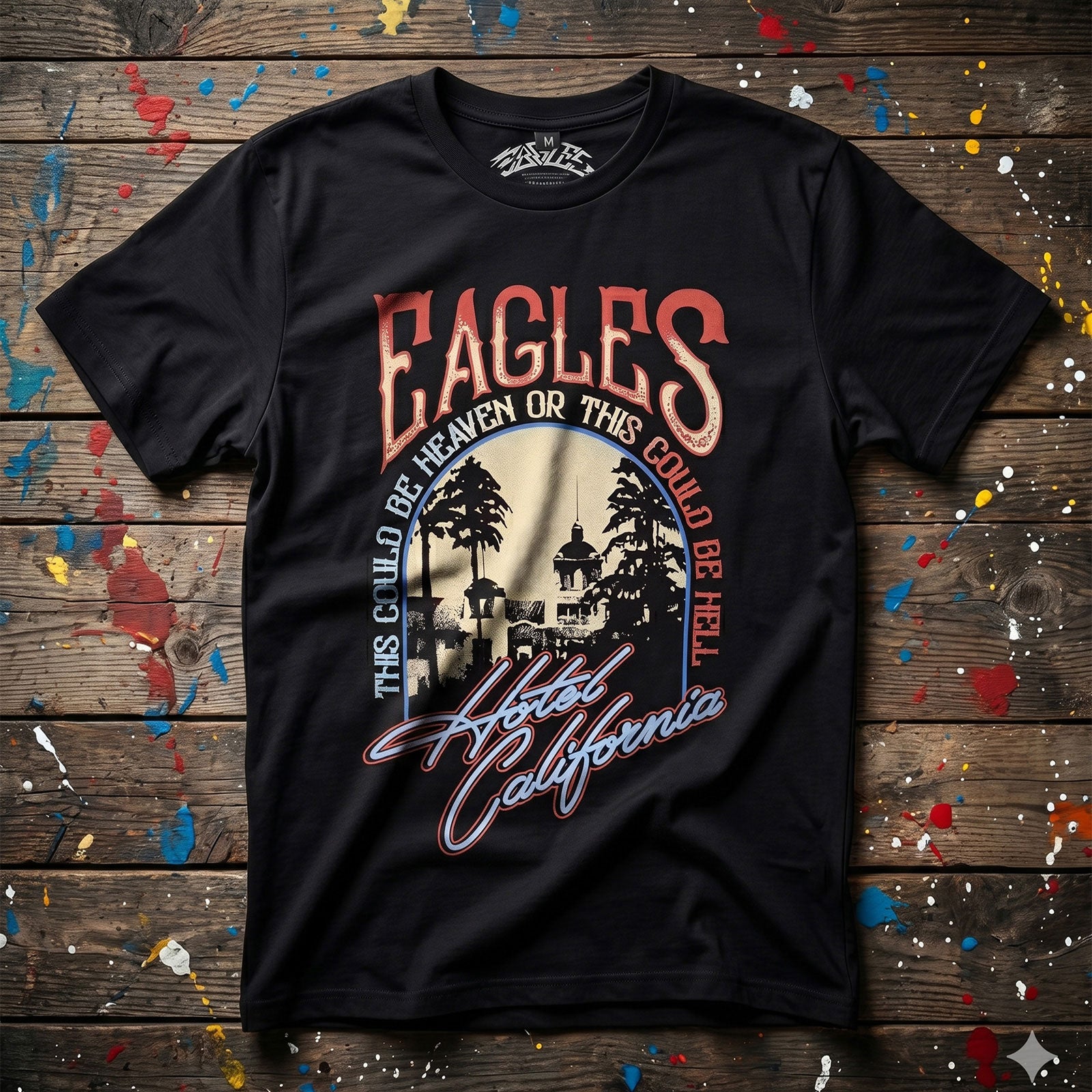 Een foto van een Eagles T-Shirt