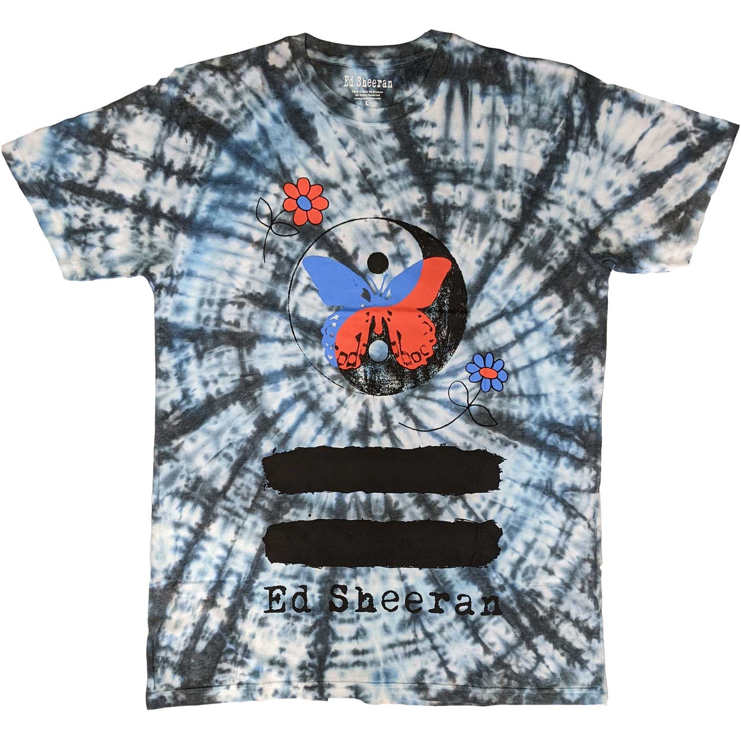 Een foto van een Ed Sheeran T-Shirt