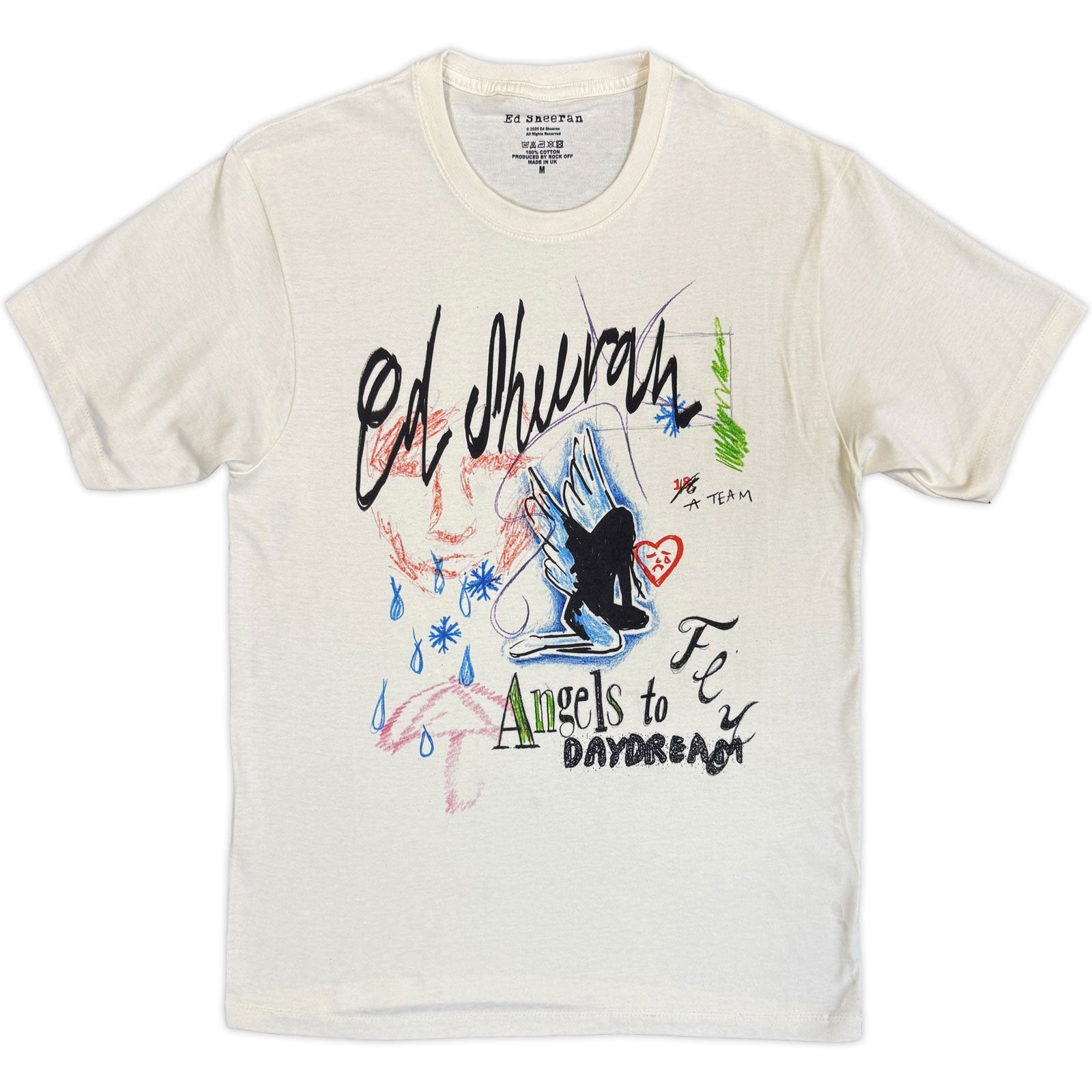 Een foto van een Ed Sheeran T-Shirt