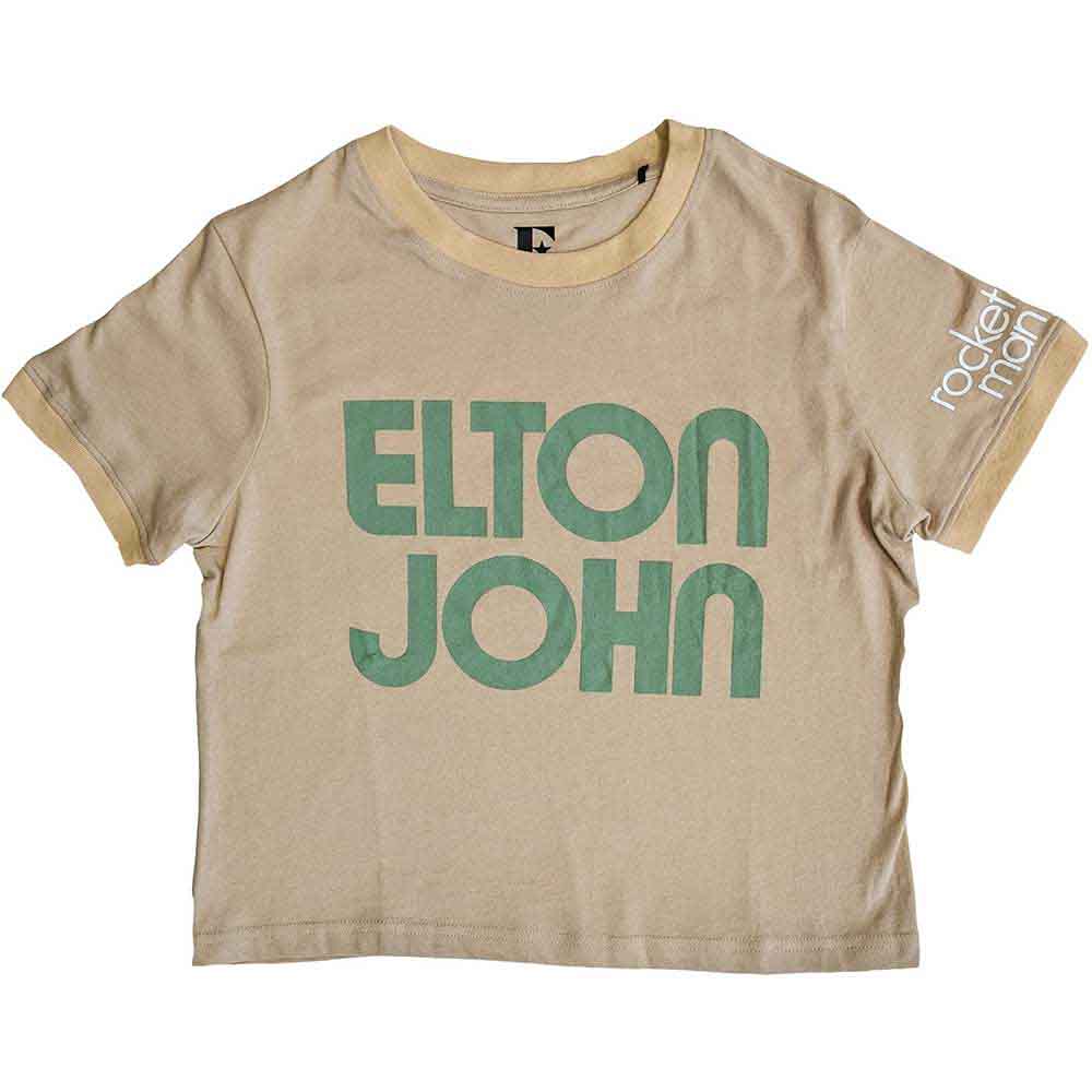 Een foto van een Elton John Crop Top
