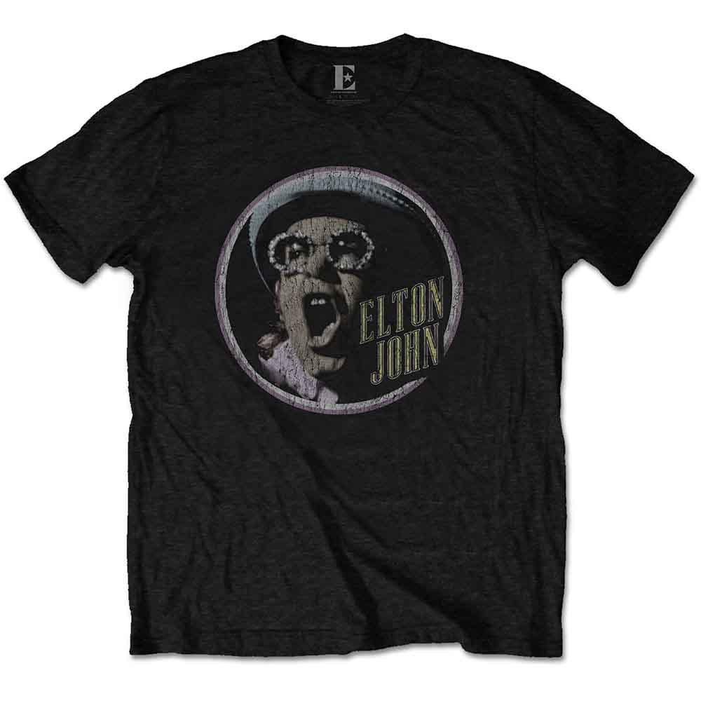 Een foto van een Elton John T-Shirt