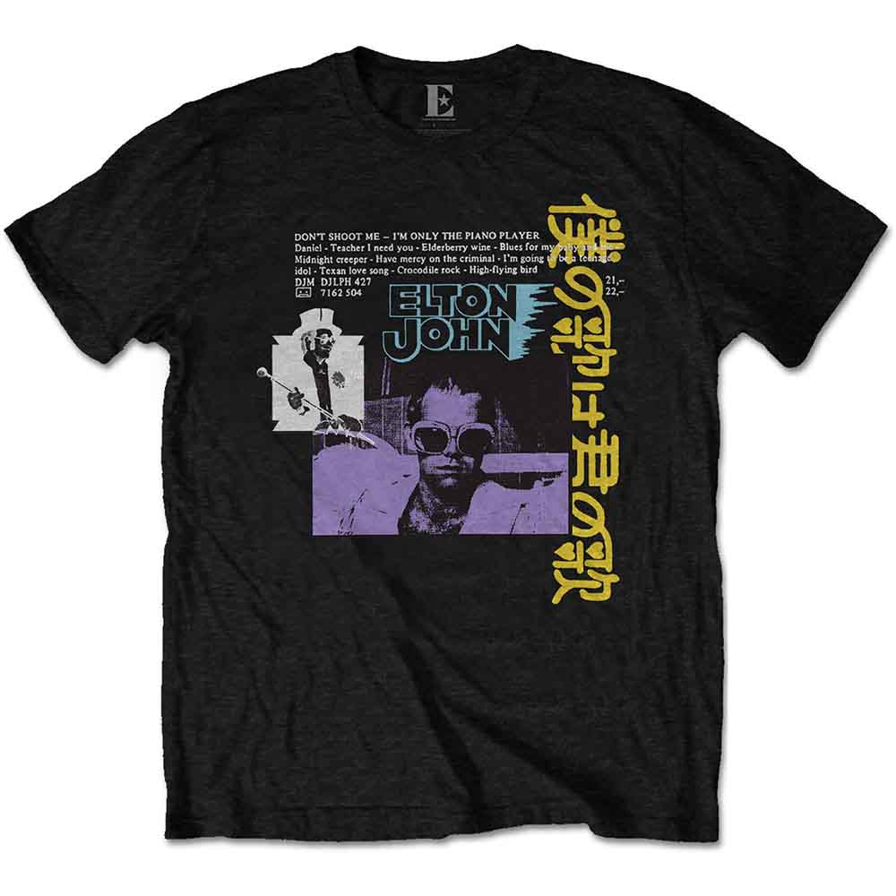 Een foto van een Elton John T-Shirt