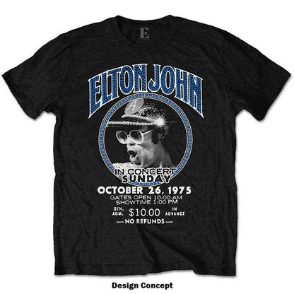Een foto van een Elton John T-Shirt
