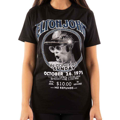Een foto van een Elton John T-Shirt