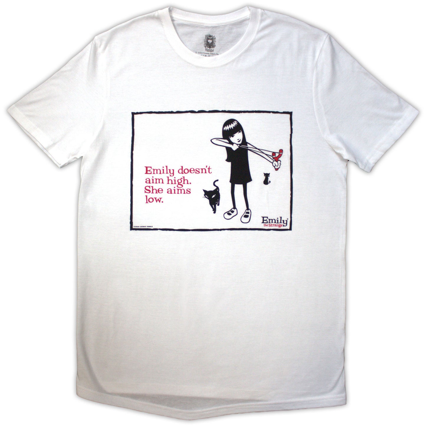 Een foto van een Emily The Strange T-Shirt