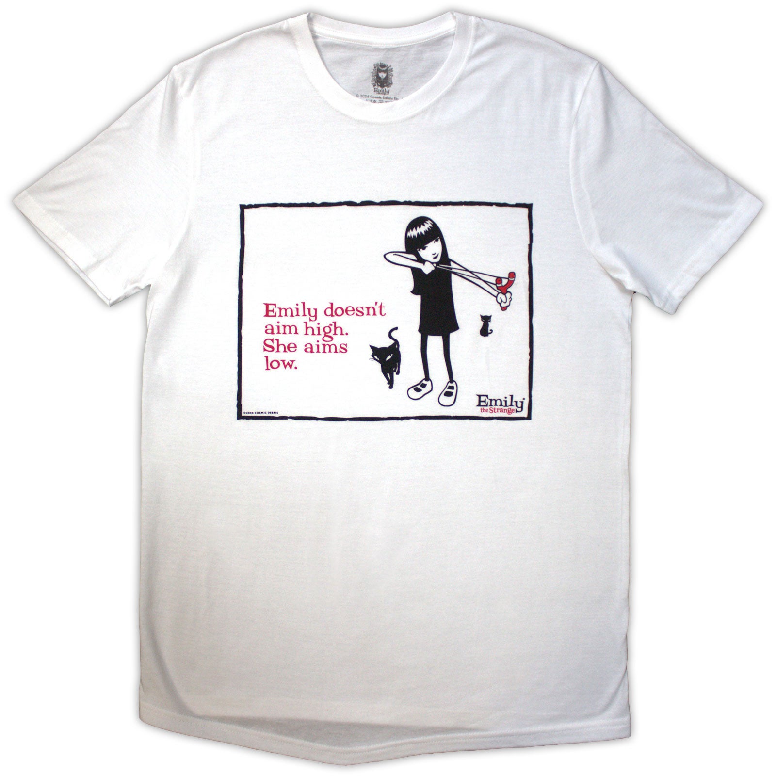 Een foto van een Emily The Strange T-Shirt