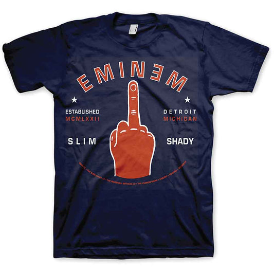 Een foto van een Eminem T-Shirt