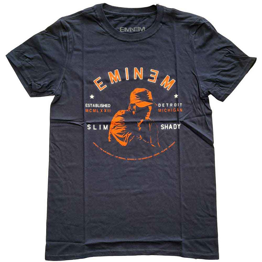 Een foto van een Eminem T-Shirt