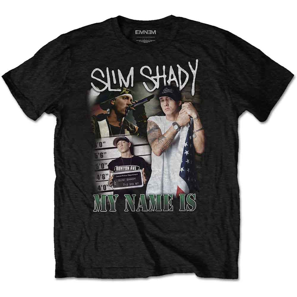 Een foto van een Eminem T-Shirt