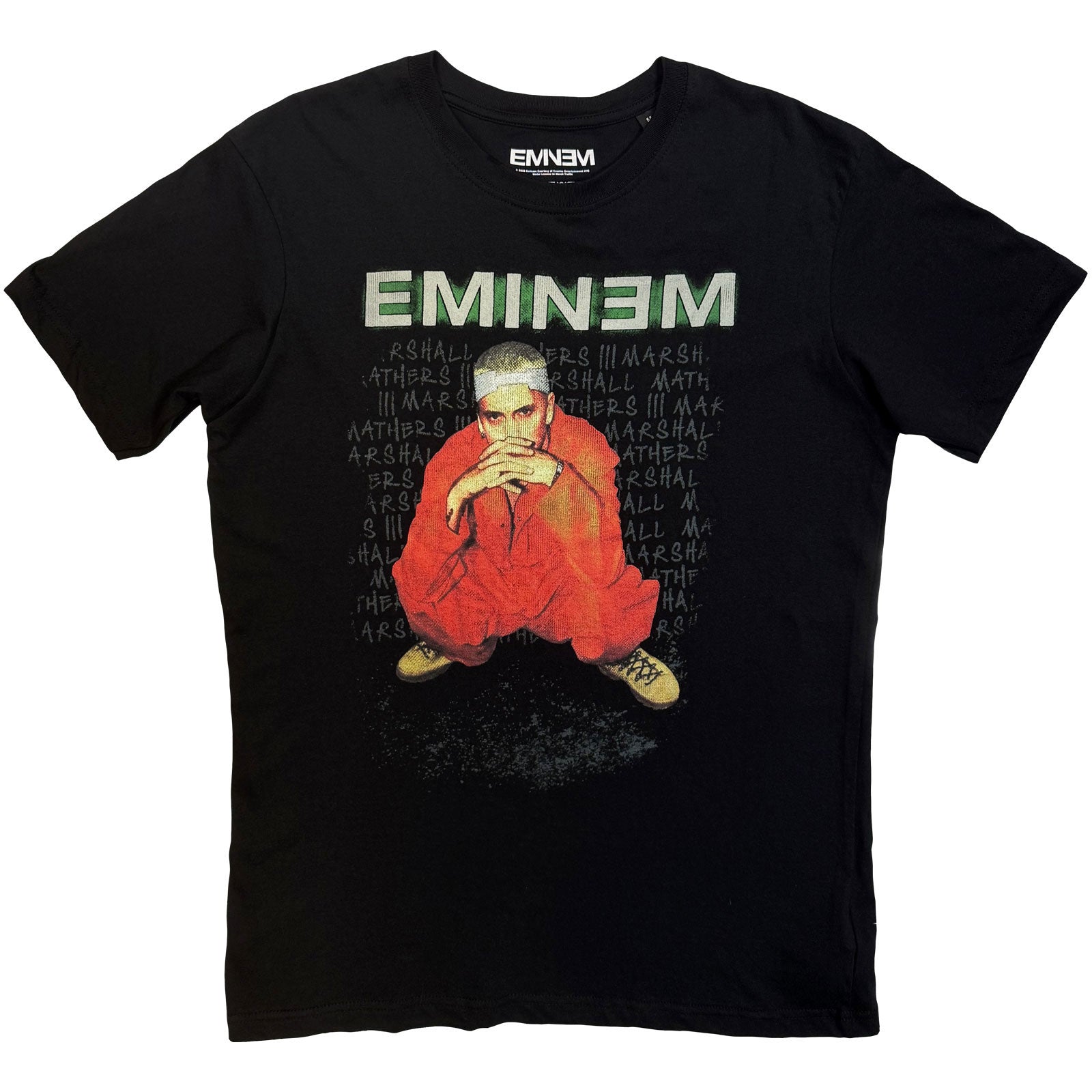Een foto van een Eminem T-Shirt