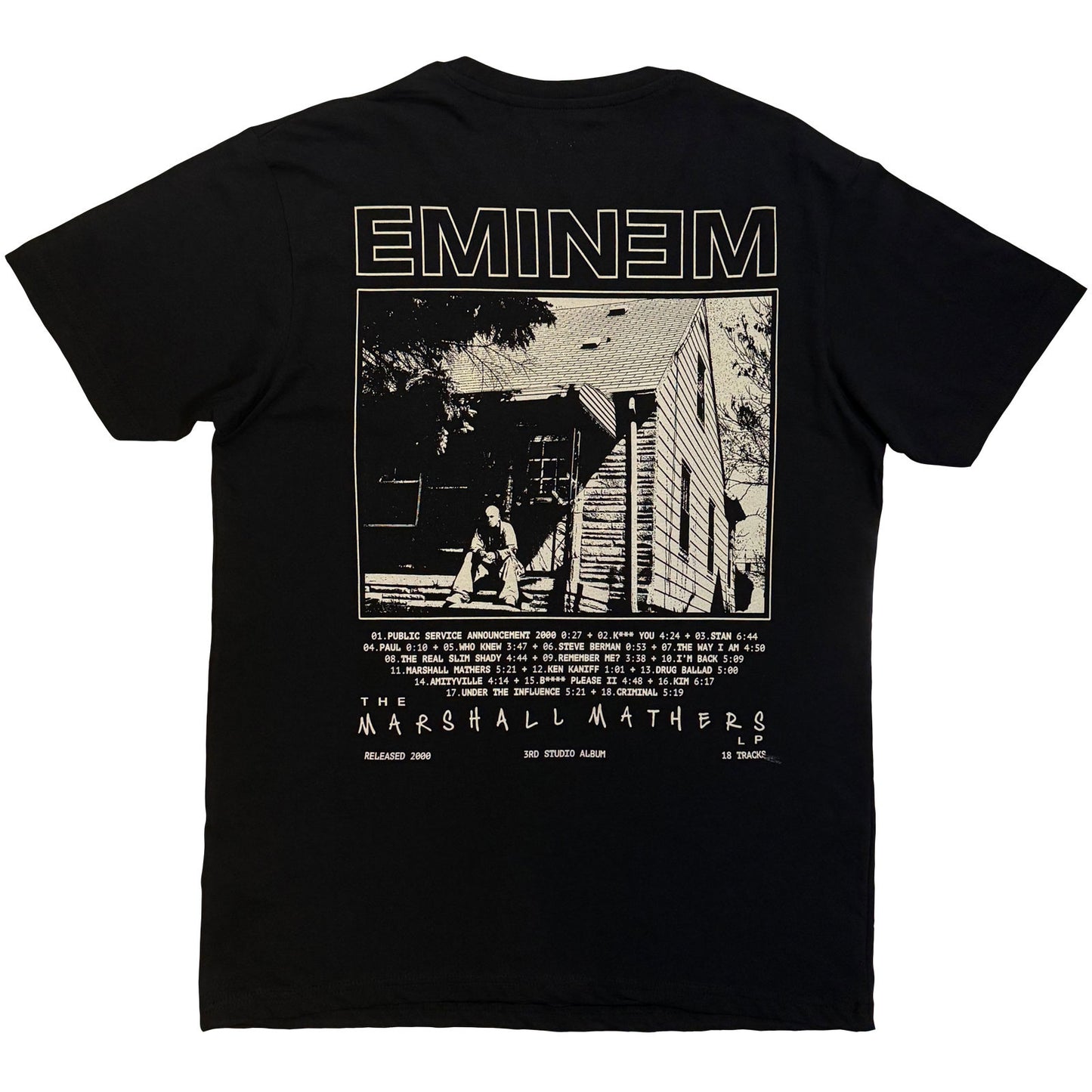 Een foto van een Eminem T-Shirt