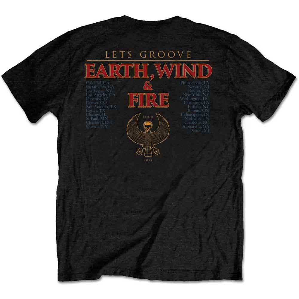 Een foto van een Earth Wind & Fire T-Shirt