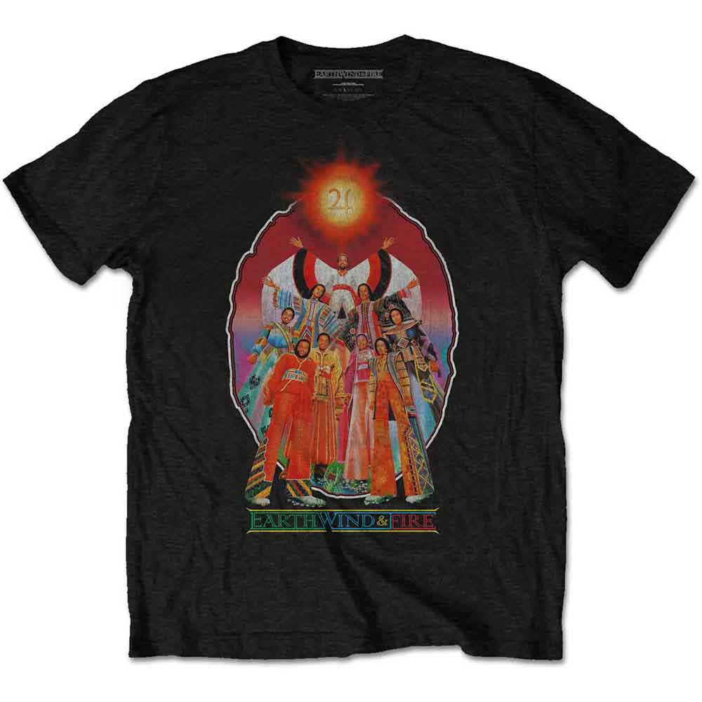 Een foto van een Earth Wind & Fire T-Shirt