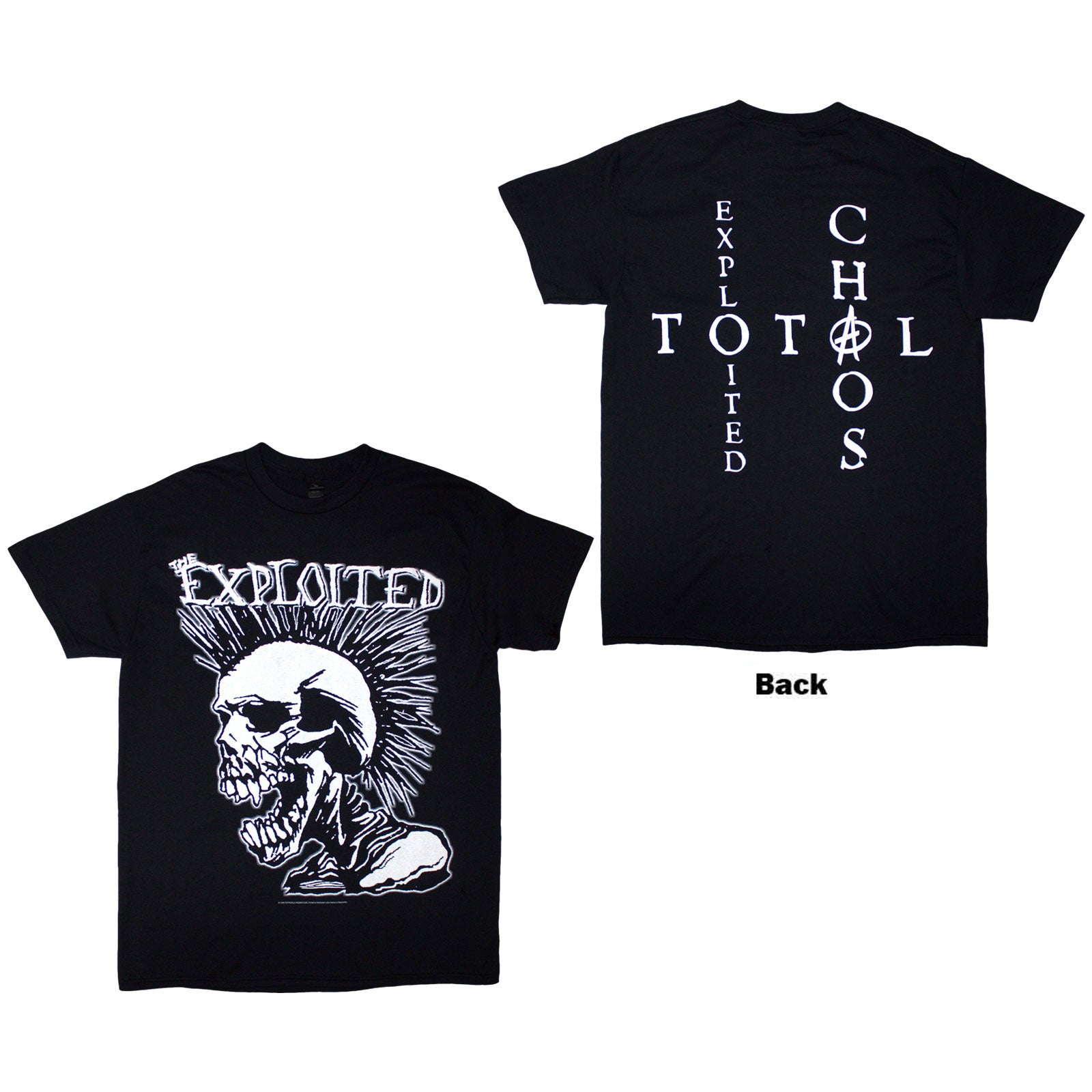 Een foto van een The Exploited T-Shirt