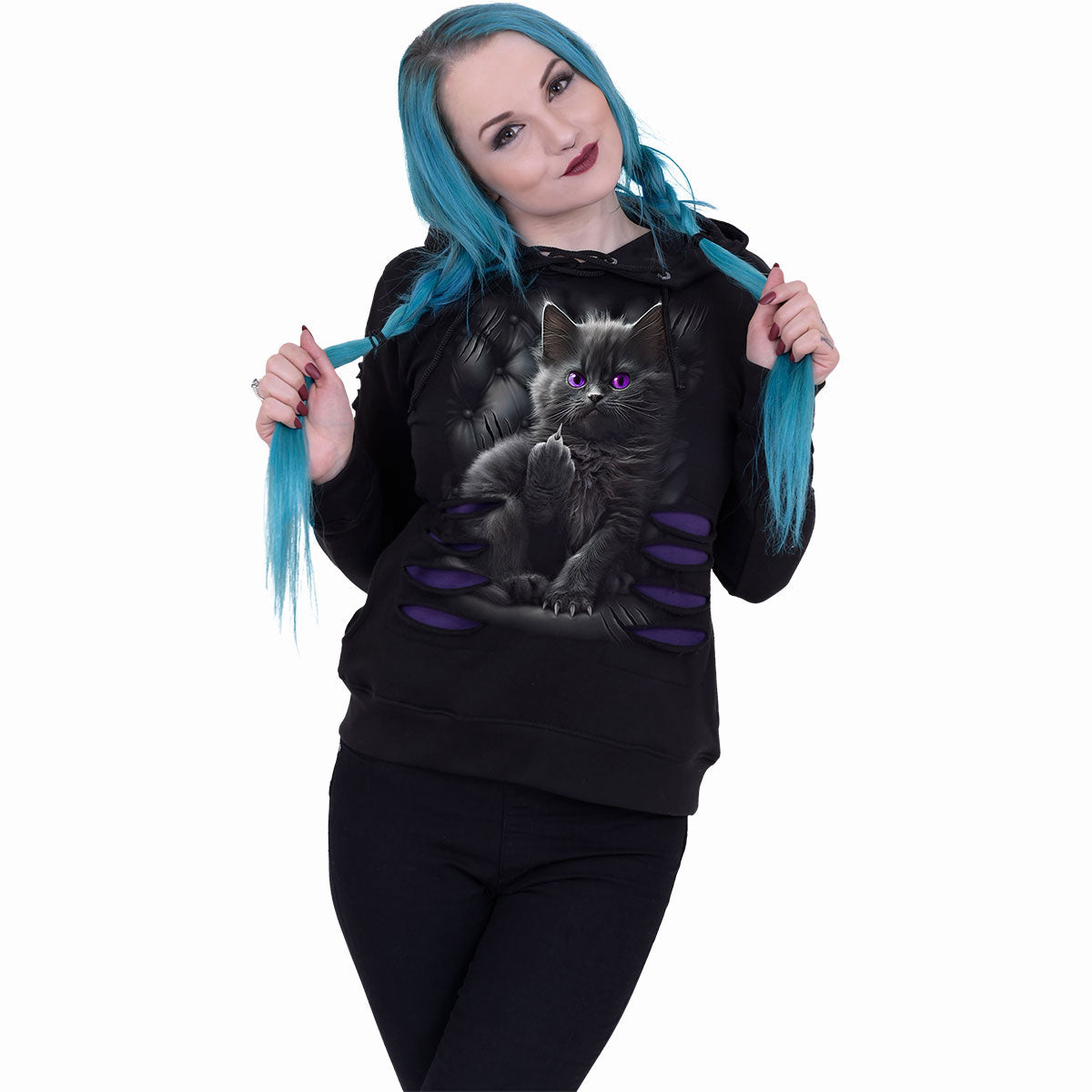 Een foto van een Spiral Hoodie