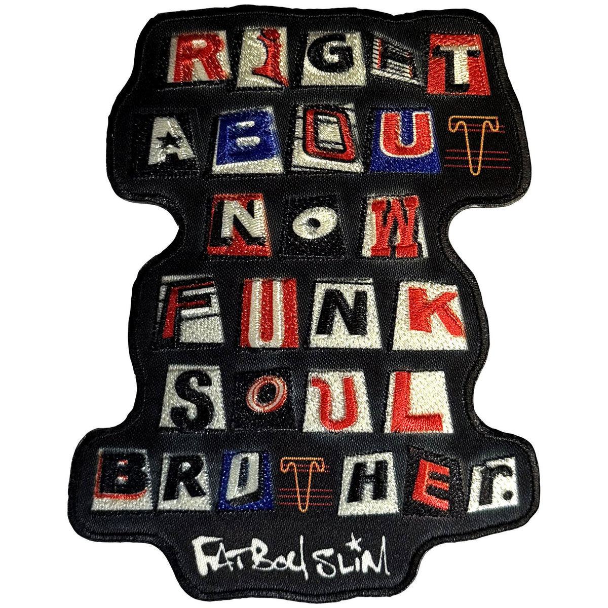 Een foto van een Fatboy Slim Patch