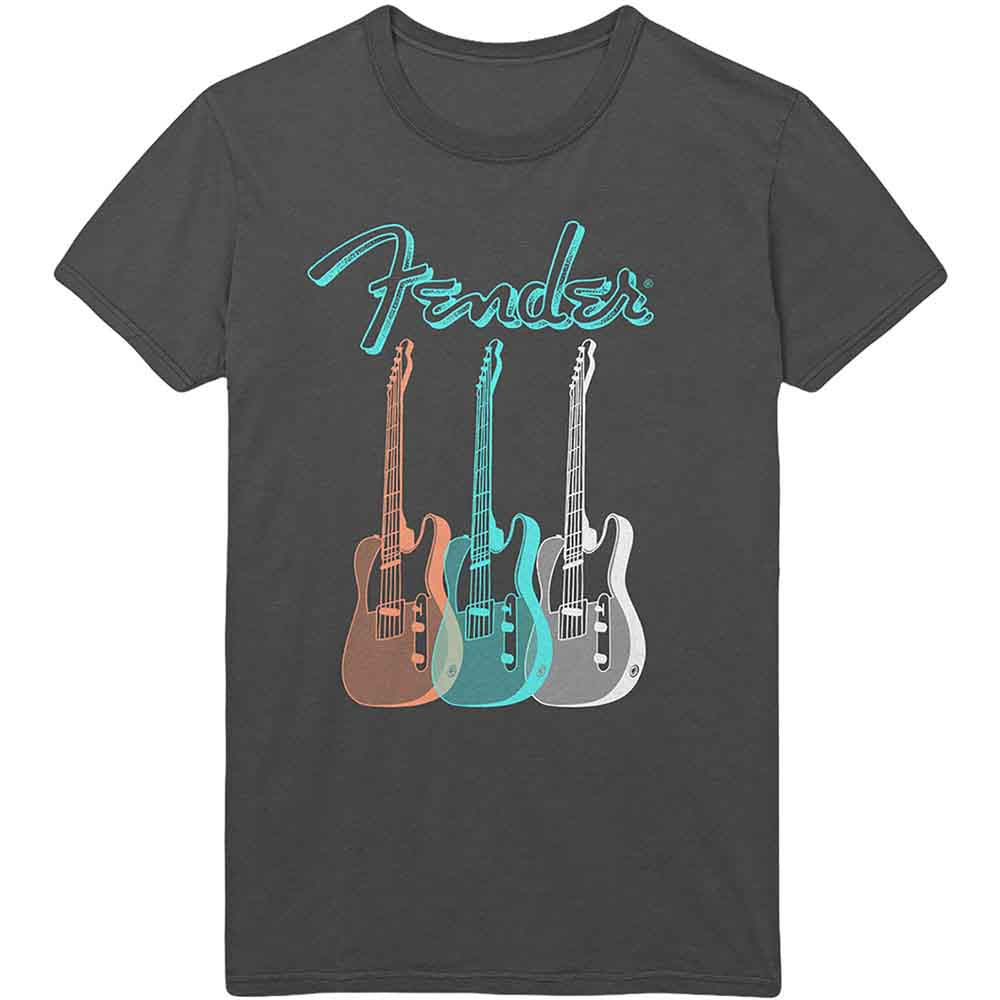 Een foto van een Fender T-Shirt