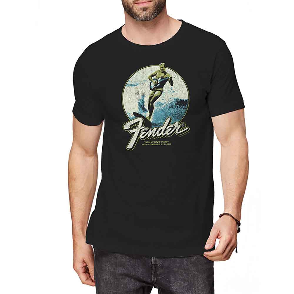 Een foto van een Fender T-Shirt