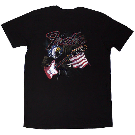 Een foto van een Fender T-Shirt
