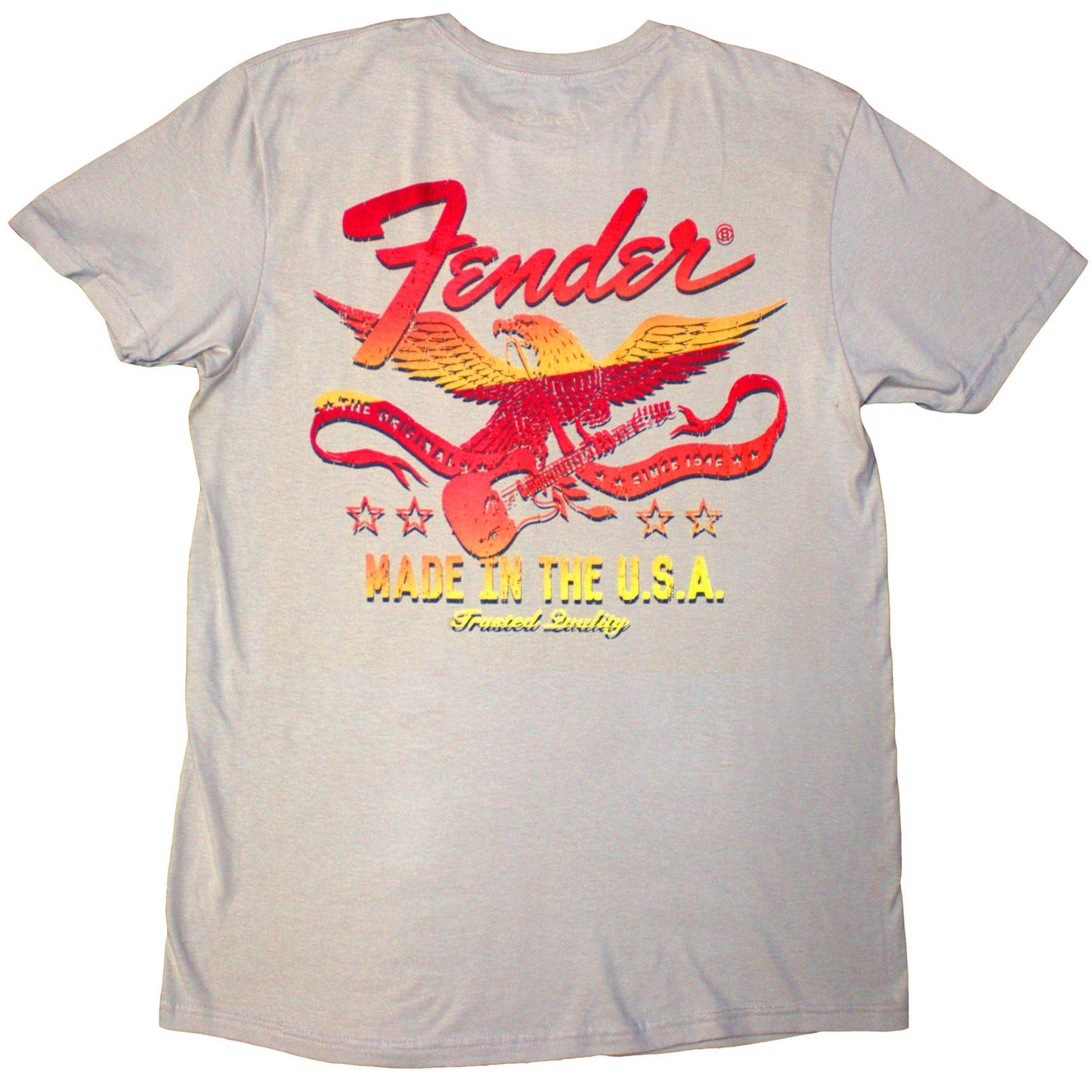 Een foto van een Fender T-Shirt