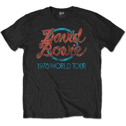 Een foto van een David Bowie T-Shirt