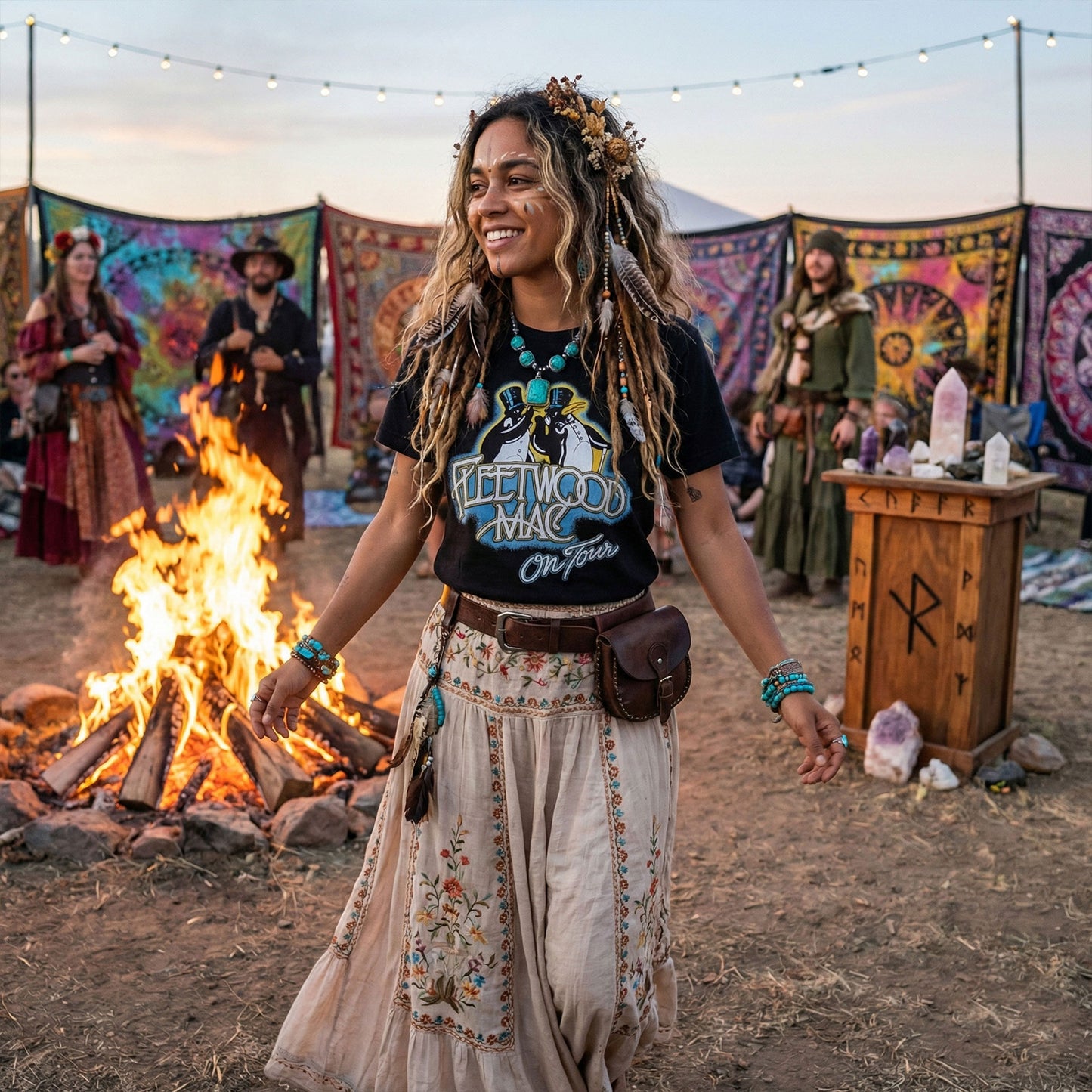 Een foto van een Fleetwood Mac T-Shirt