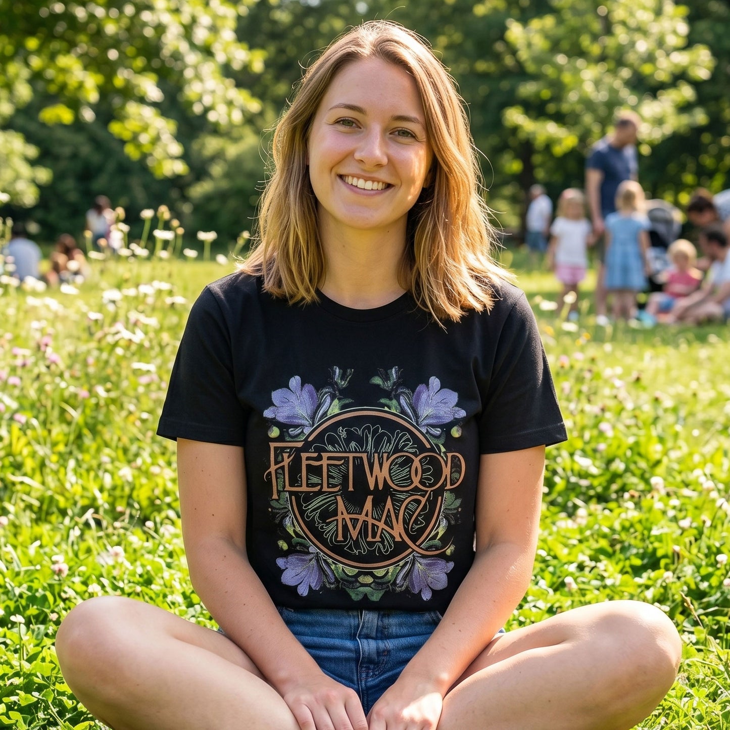 Een foto van een Fleetwood Mac T-Shirt