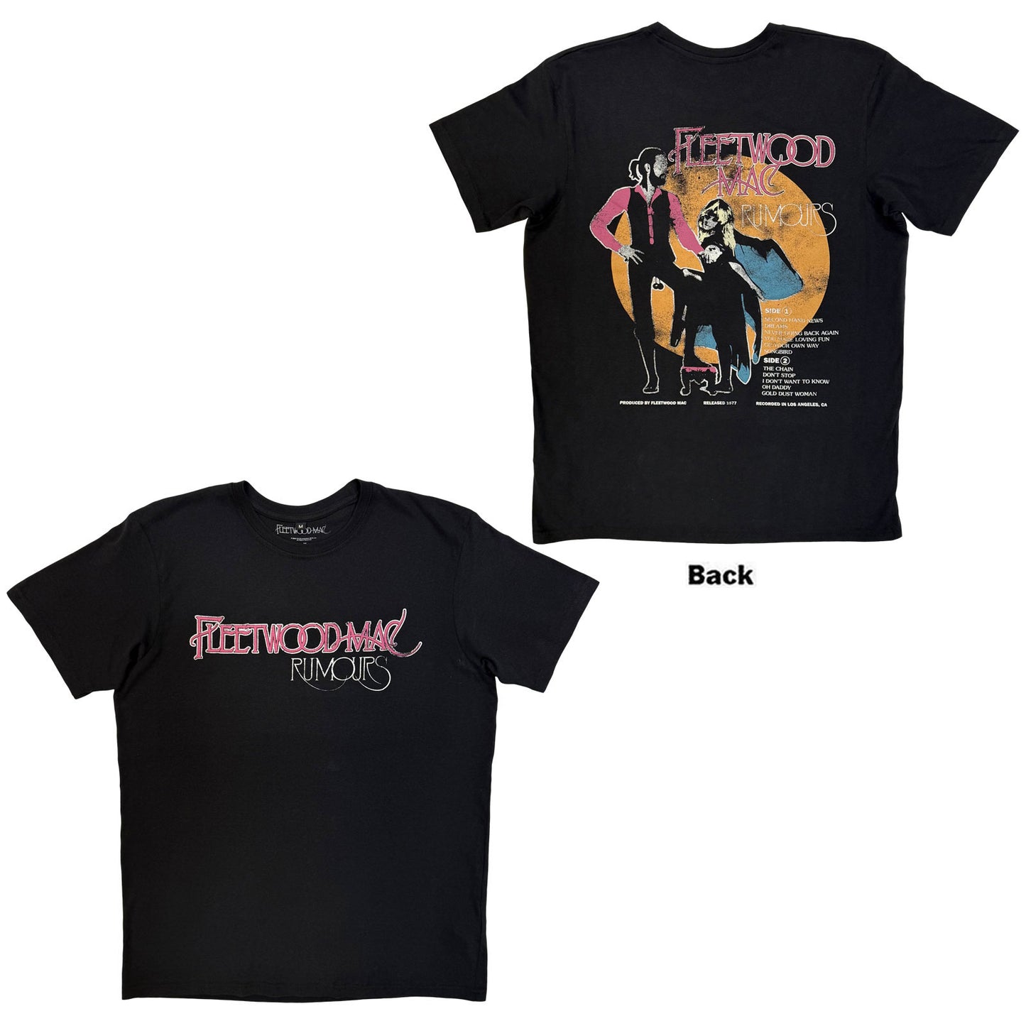 Een foto van een Fleetwood Mac T-Shirt