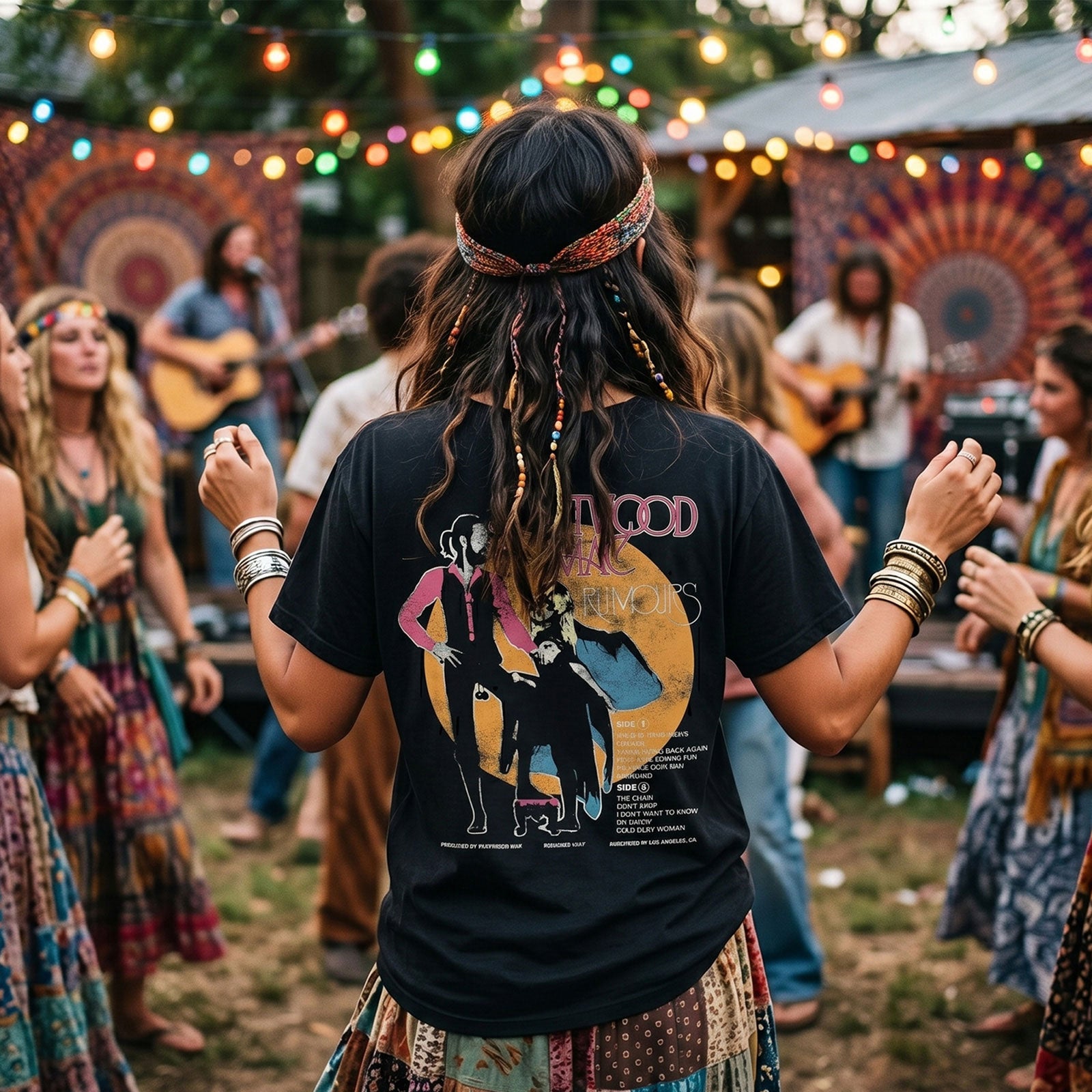 Een foto van een Fleetwood Mac T-Shirt