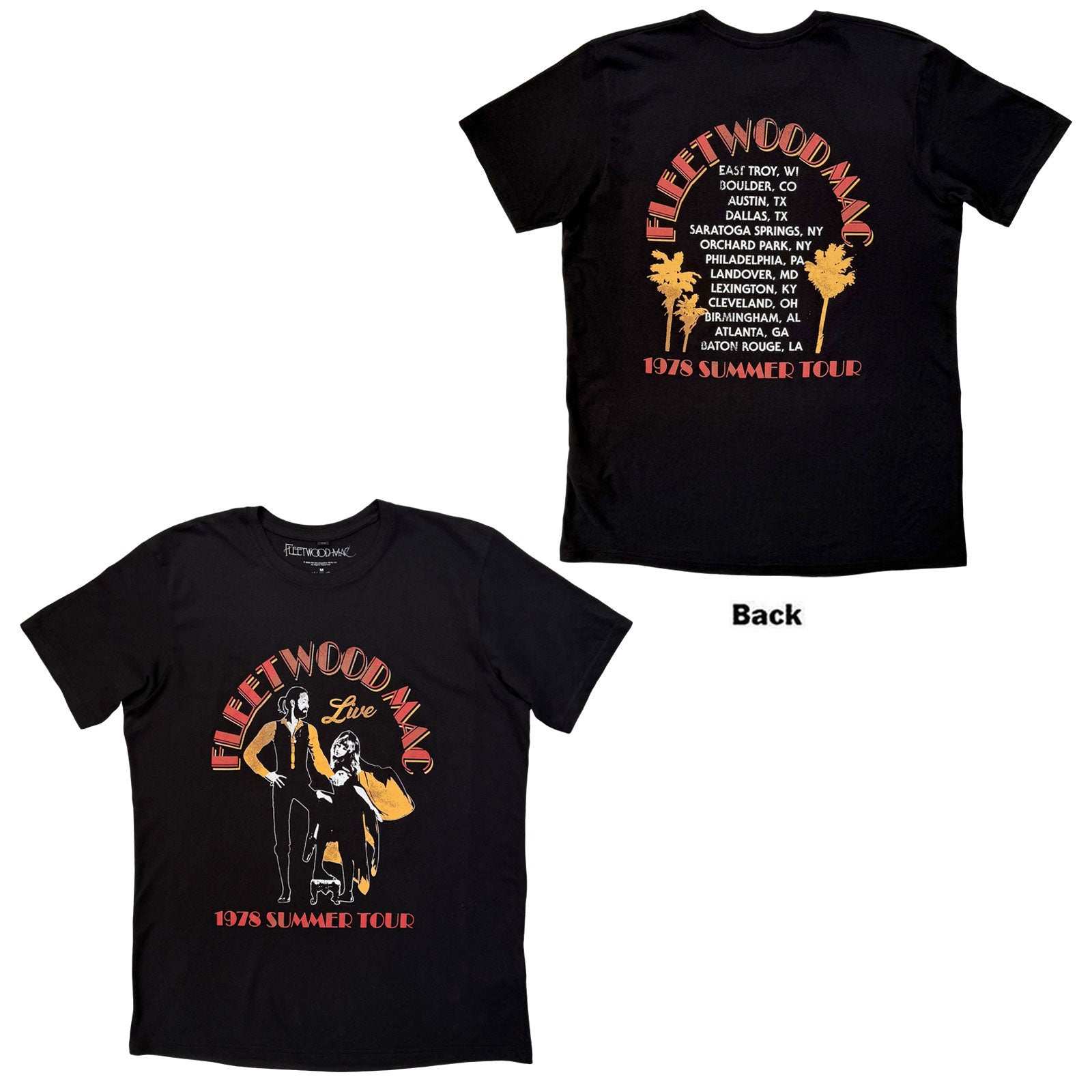 Een foto van een Fleetwood Mac T-Shirt