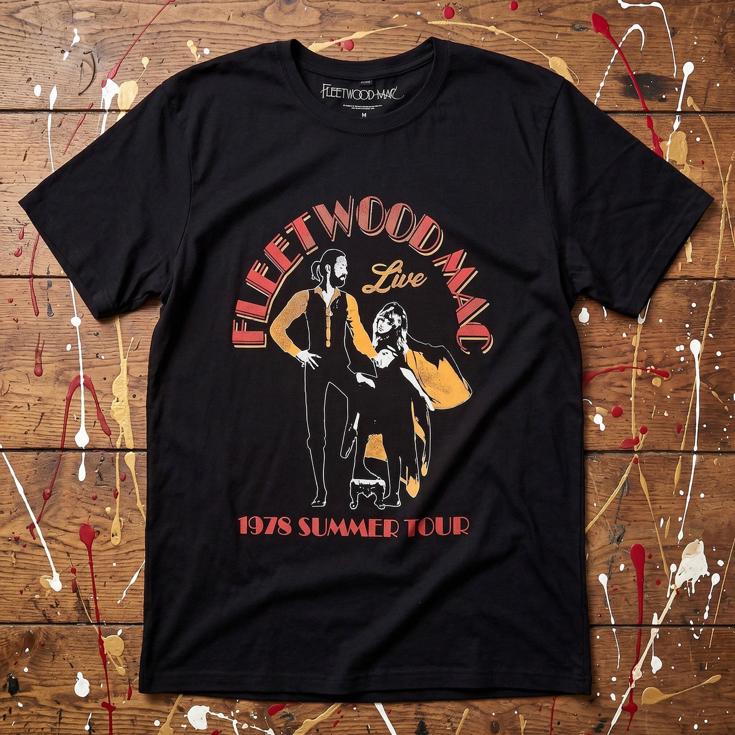 Een foto van een Fleetwood Mac T-Shirt
