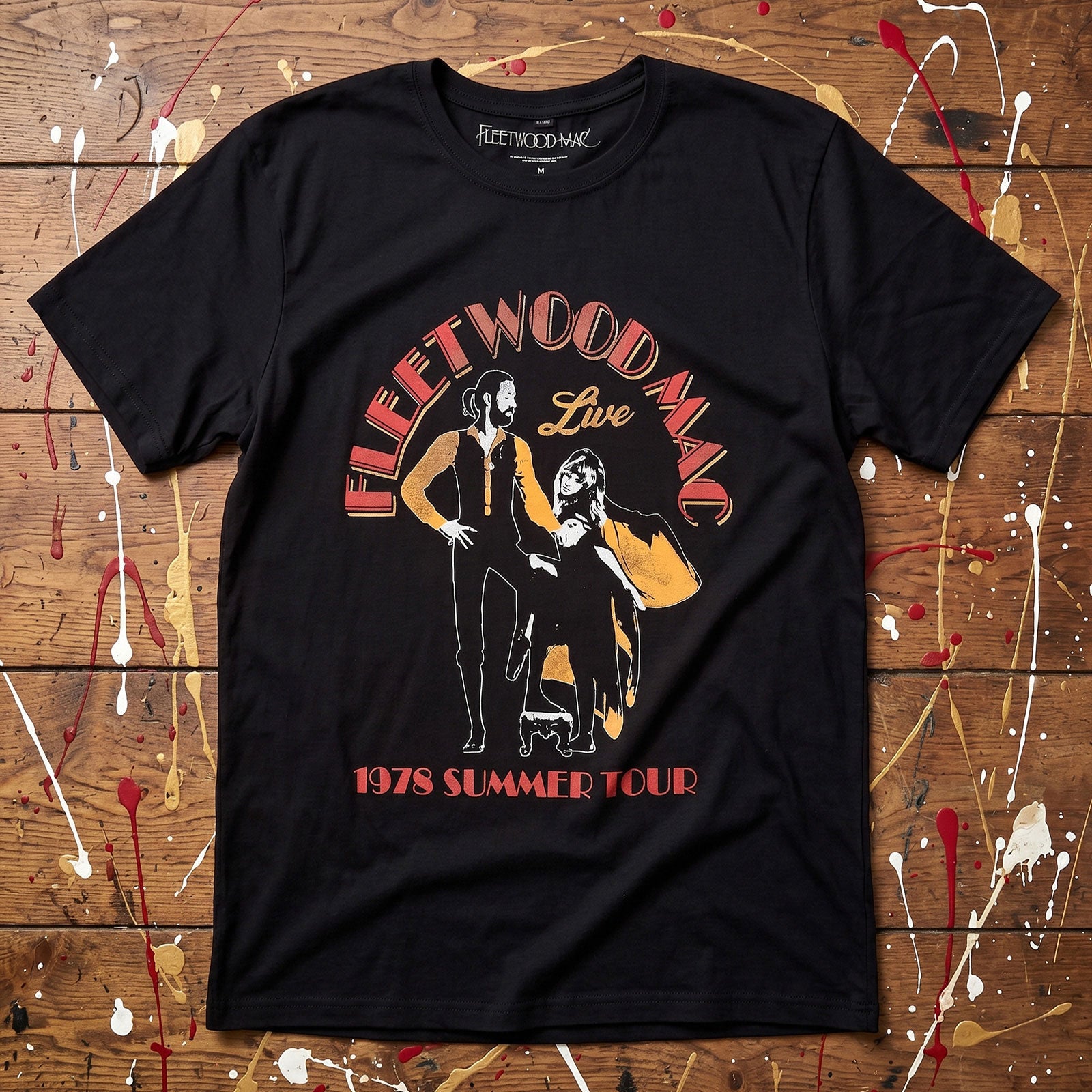 Een foto van een Fleetwood Mac T-Shirt