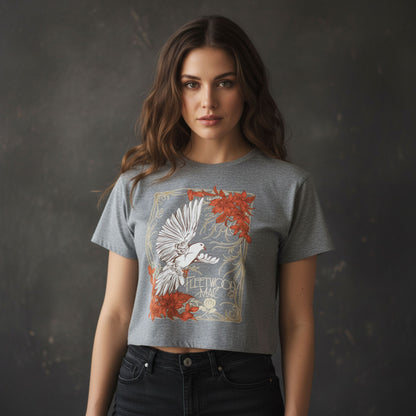 Een foto van een Fleetwood Mac Crop Top