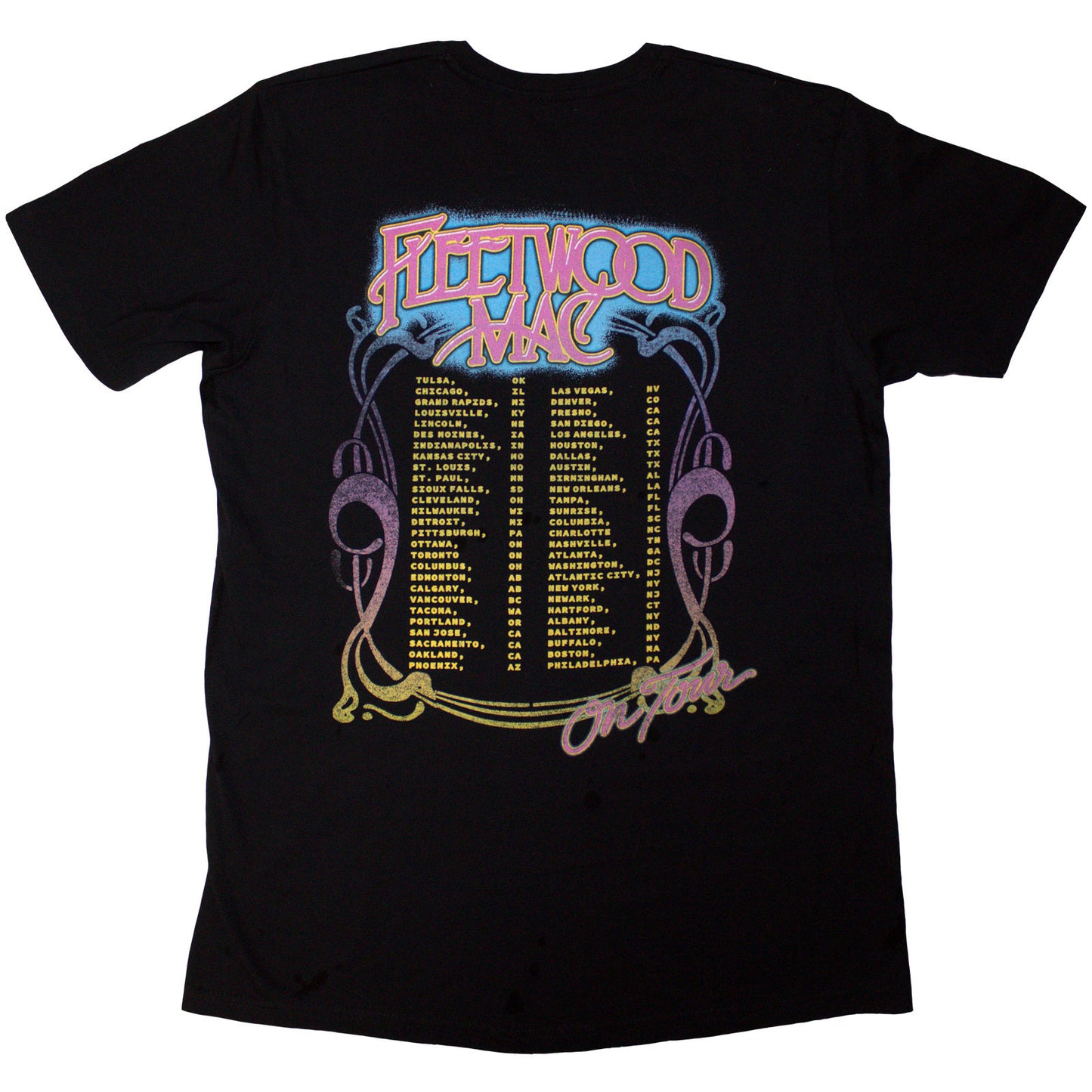 Een foto van een Fleetwood Mac T-Shirt