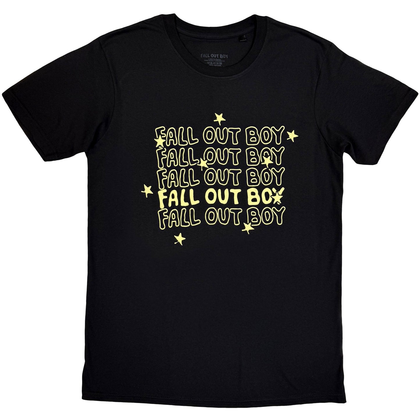 Een foto van een Fall Out Boy T-Shirt