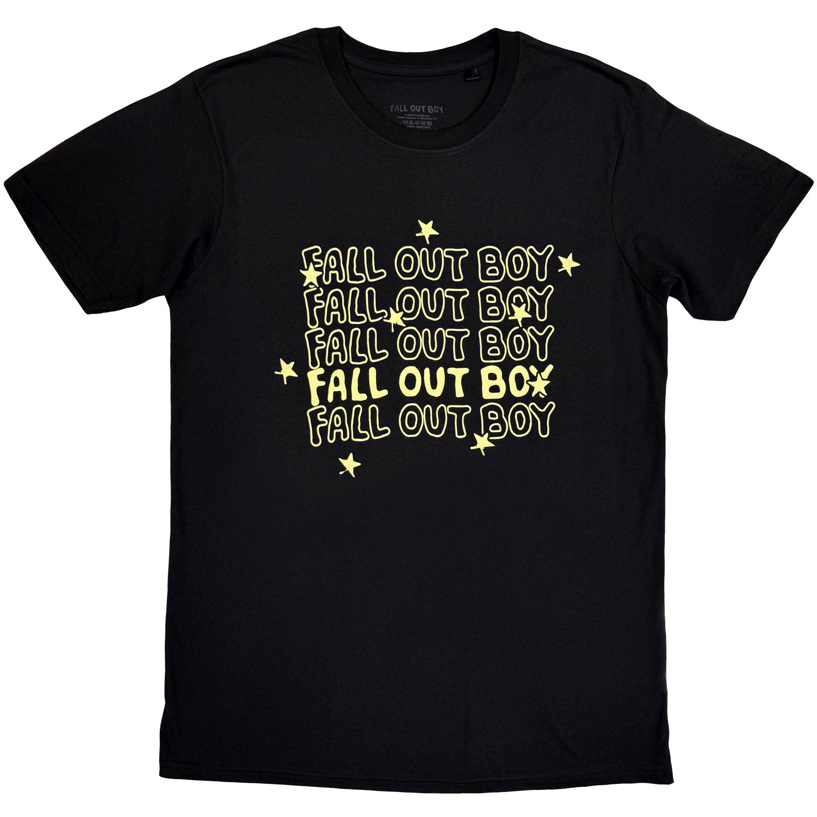 Een foto van een Fall Out Boy T-Shirt
