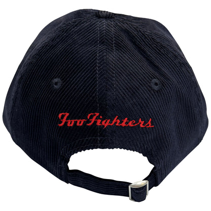 Een foto van een Foo Fighters Hoofddeksel