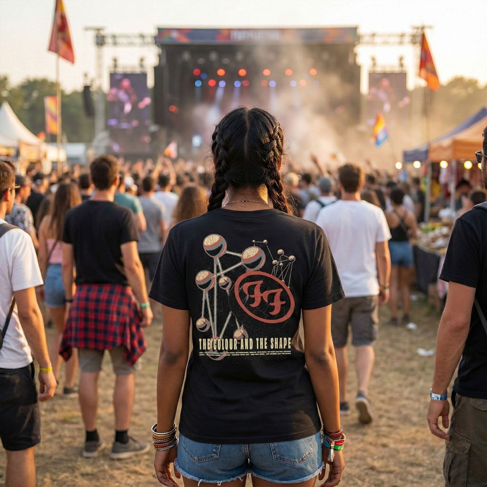 Een foto van een Foo Fighters T-Shirt