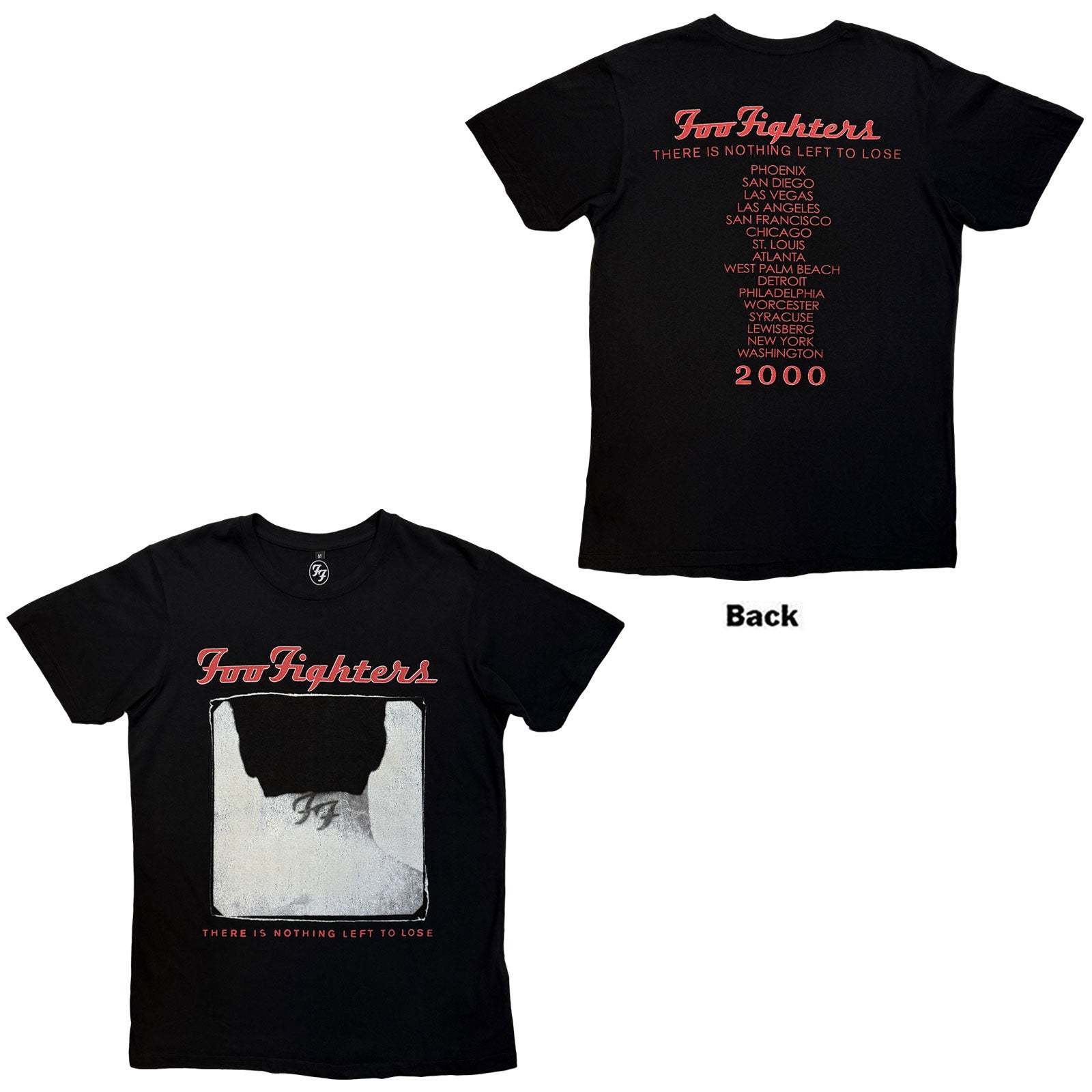 Een foto van een Foo Fighters T-Shirt
