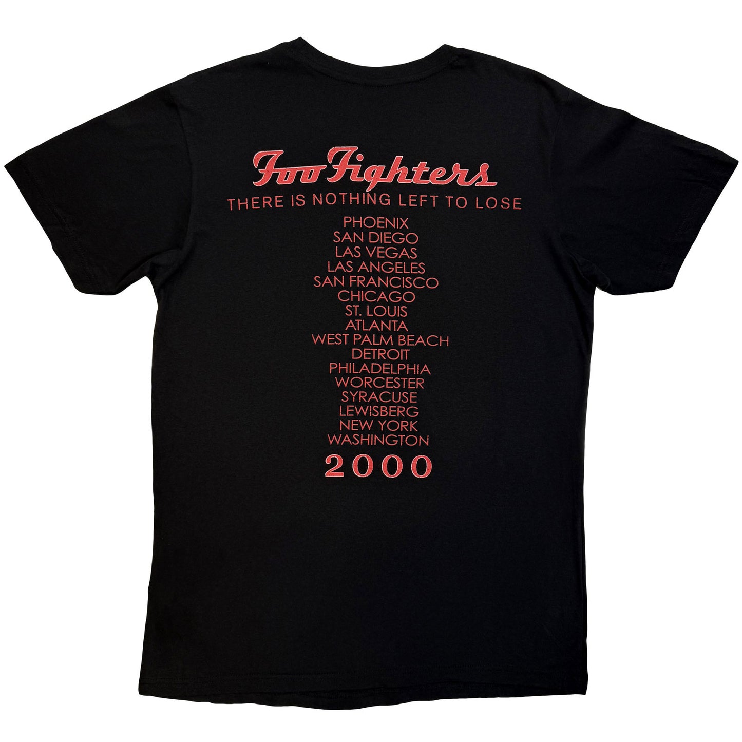 Een foto van een Foo Fighters T-Shirt