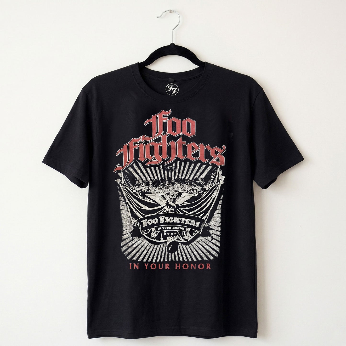 Een foto van een Foo Fighters T-Shirt