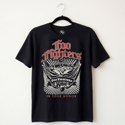 Een foto van een Foo Fighters T-Shirt