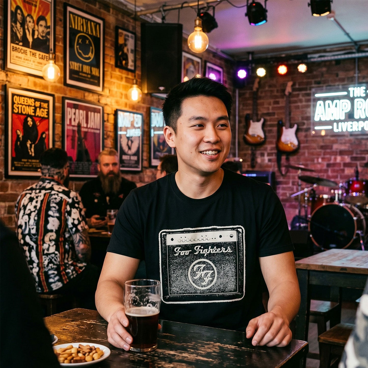 Een foto van een Foo Fighters T-Shirt