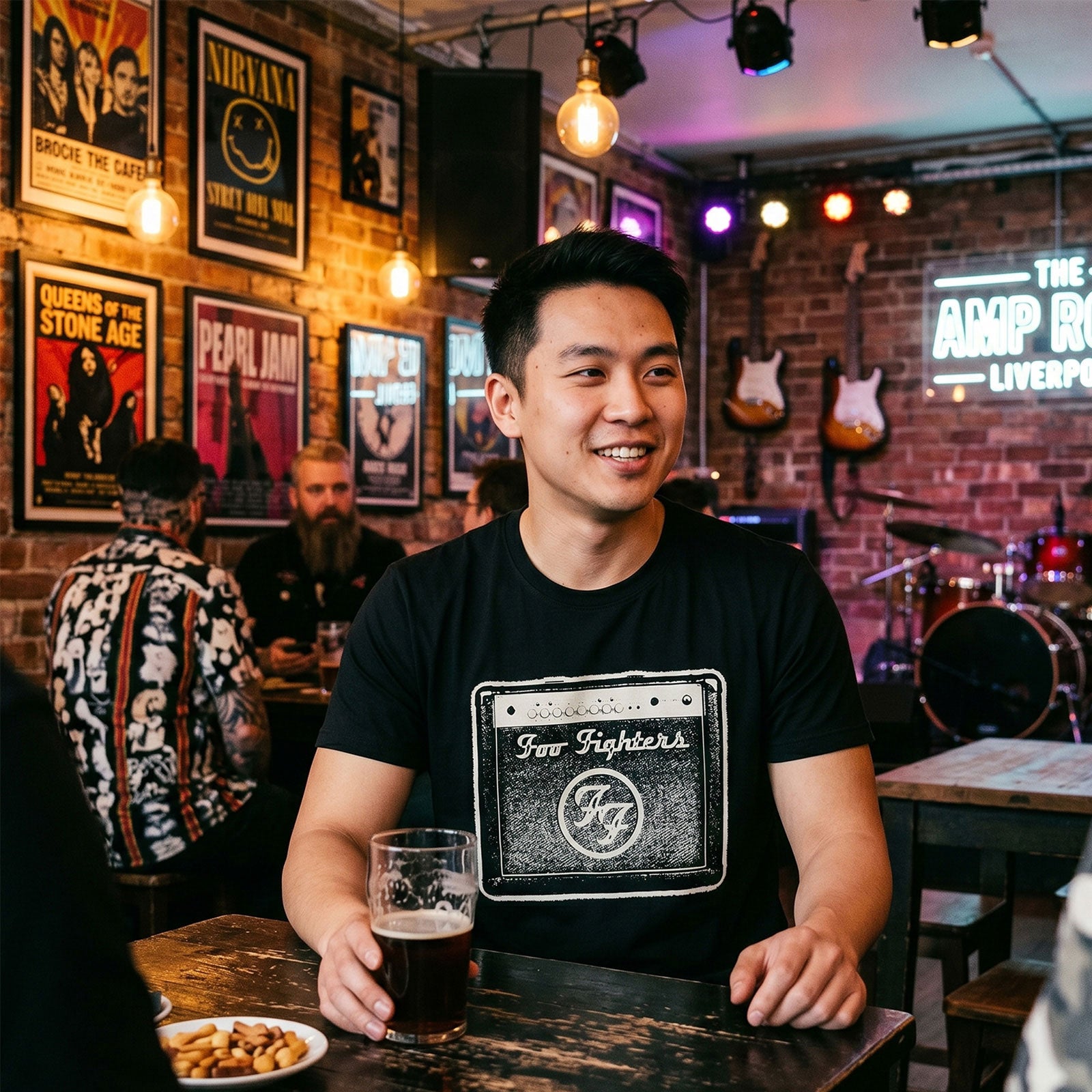 Een foto van een Foo Fighters T-Shirt