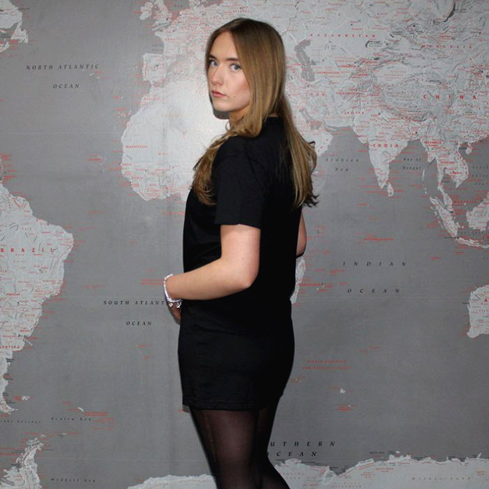 Een foto van een Foo Fighters T-Shirt Jurk