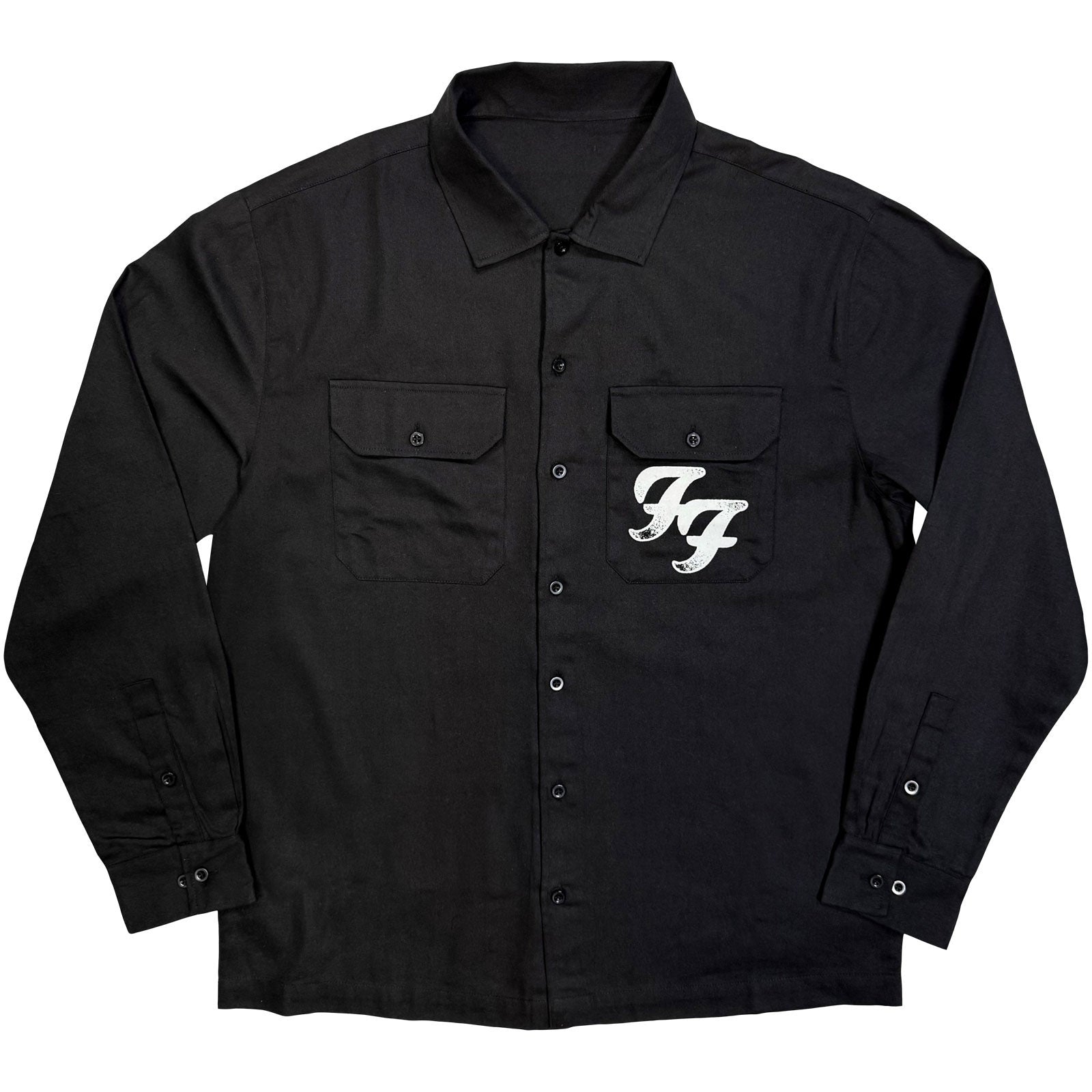 Een foto van een Foo Fighters Casual Shirt