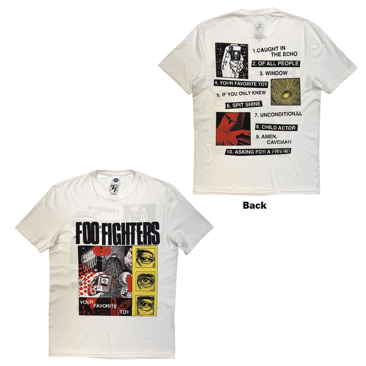 Een foto van een Foo Fighters T-Shirt
