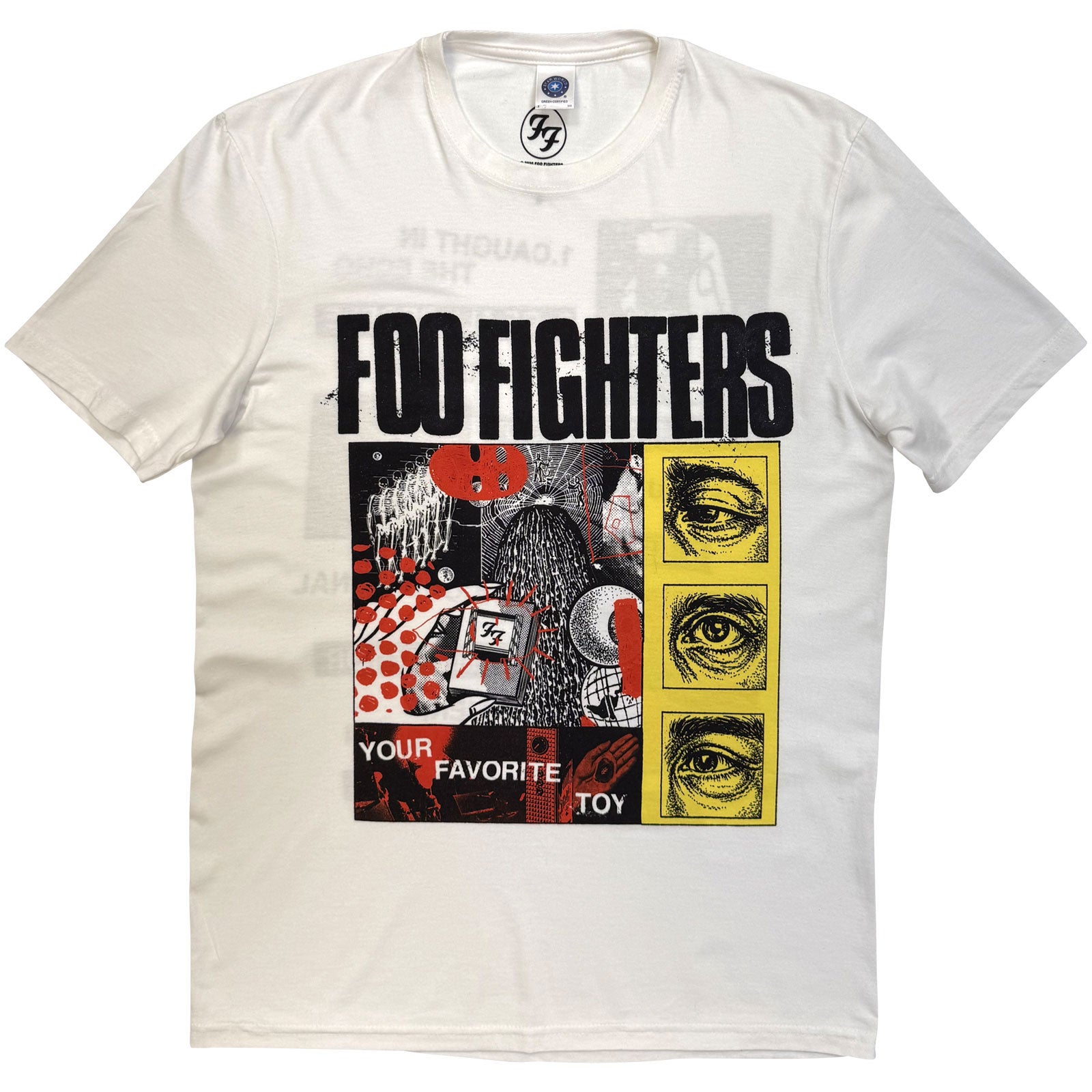 Een foto van een Foo Fighters T-Shirt