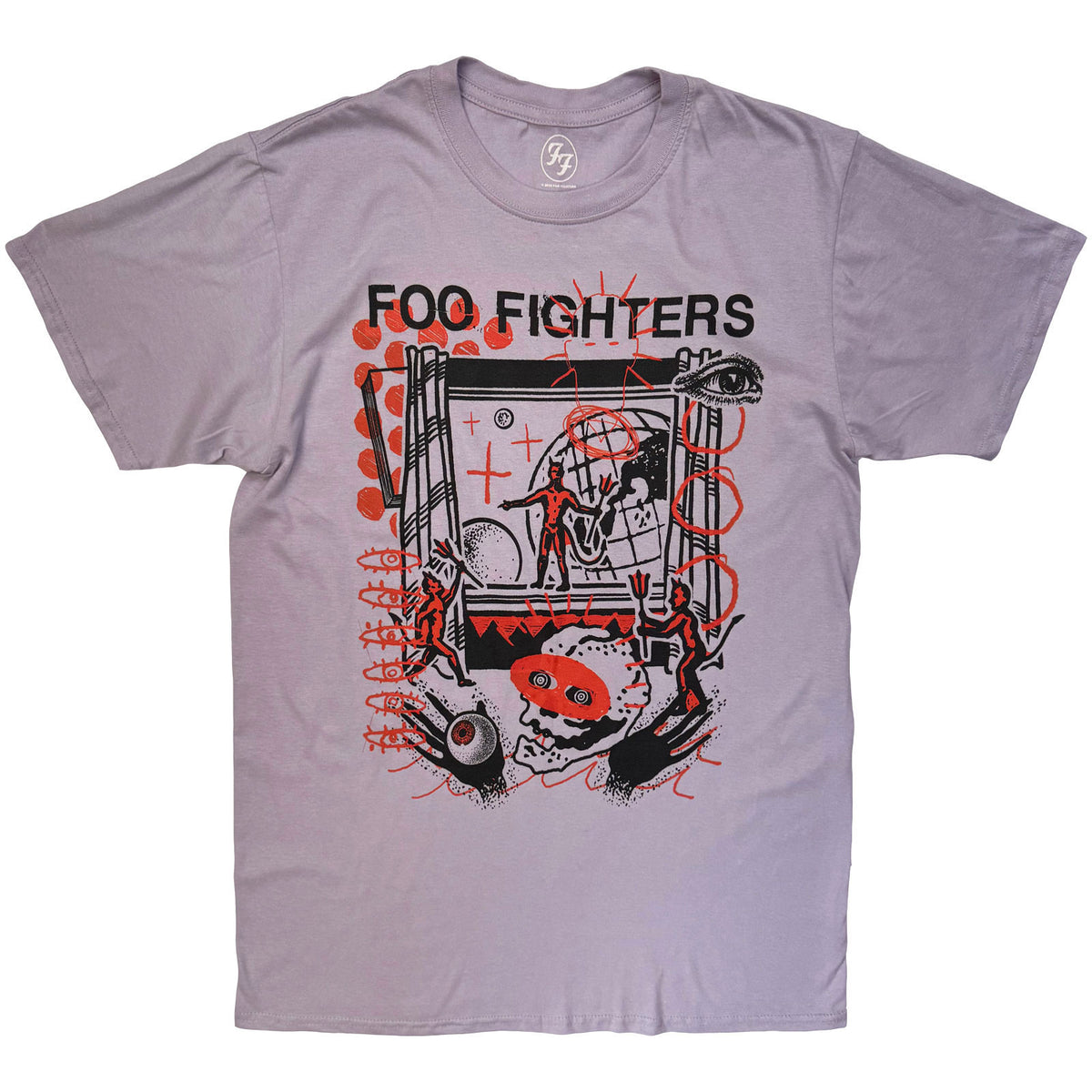 Een foto van een Foo Fighters T-Shirt