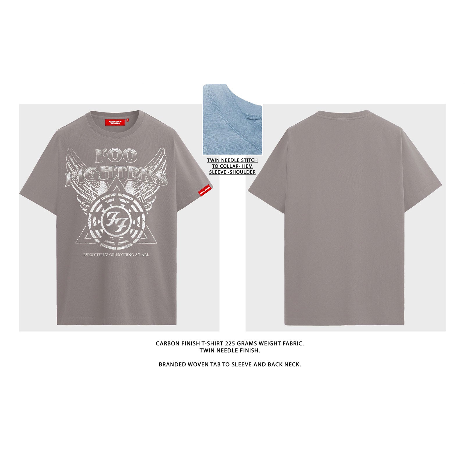 Een foto van een Foo Fighters T-Shirt